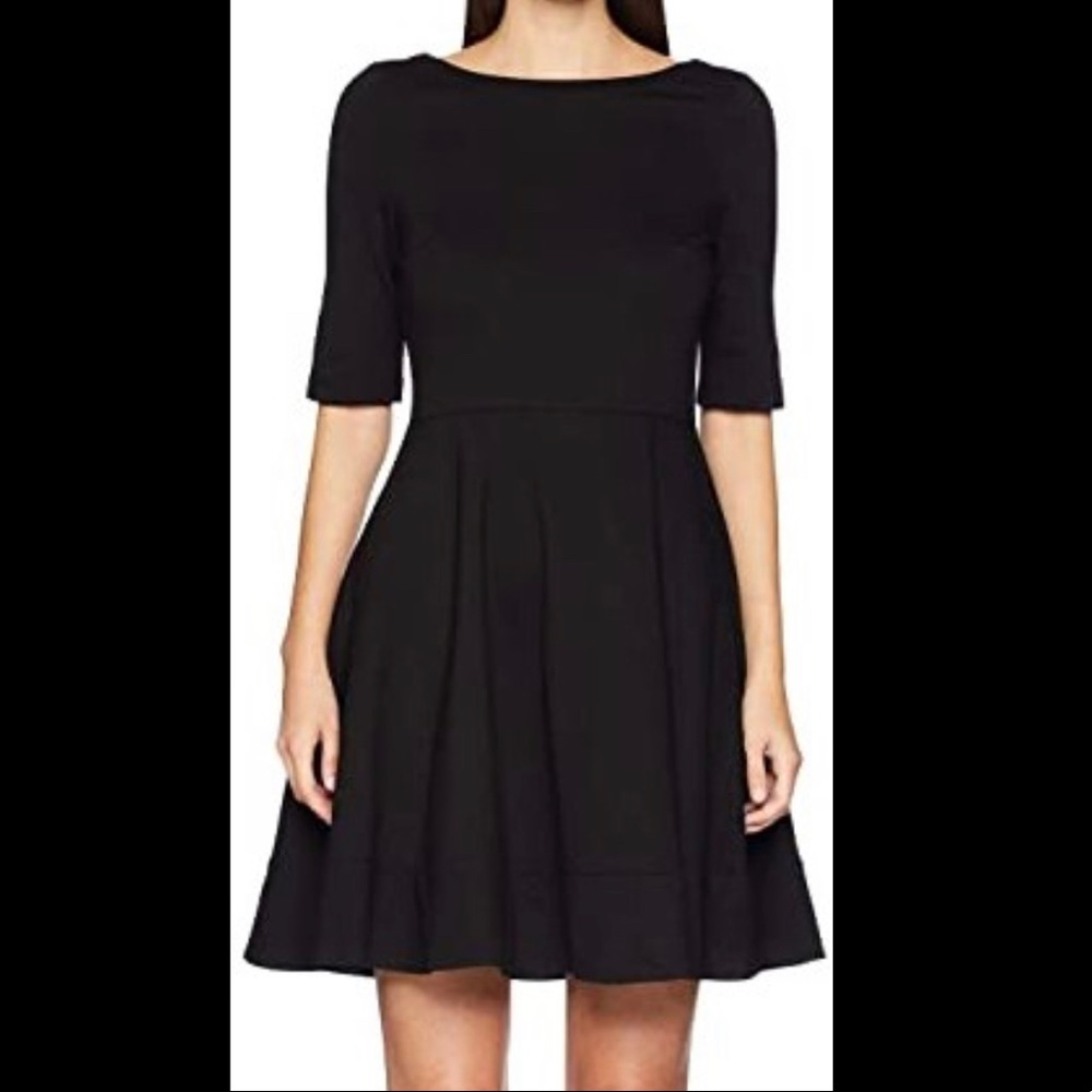 Kate Spade Boatneck Fit and Flare Dress